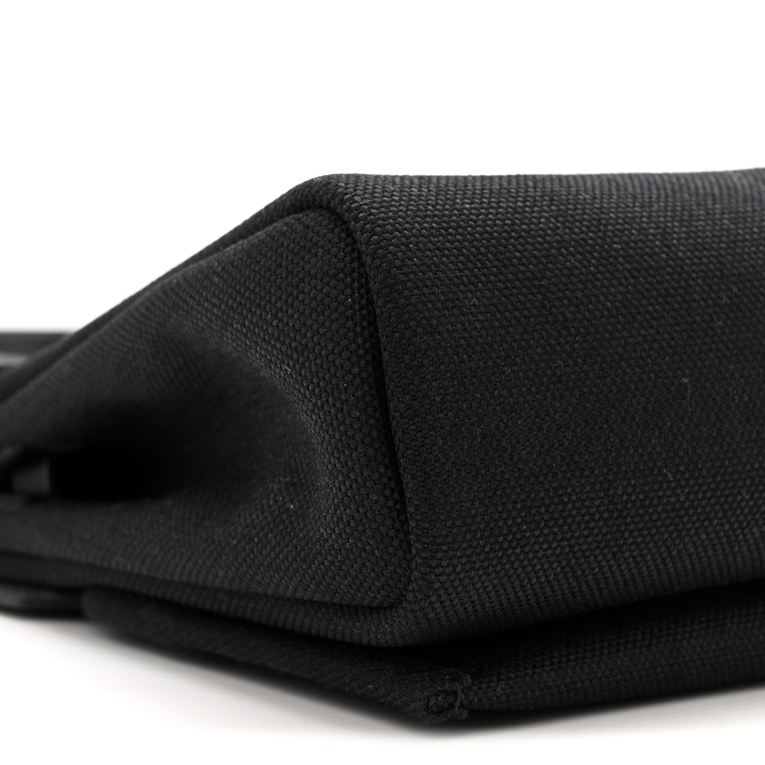 Hermes Military Toile Vache Hunter Herbag Zip Retourne 20 Black 9 of 11