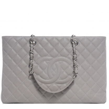 Chanel Caviar XL Grand Shopping Tote GST Grey 1 of 8