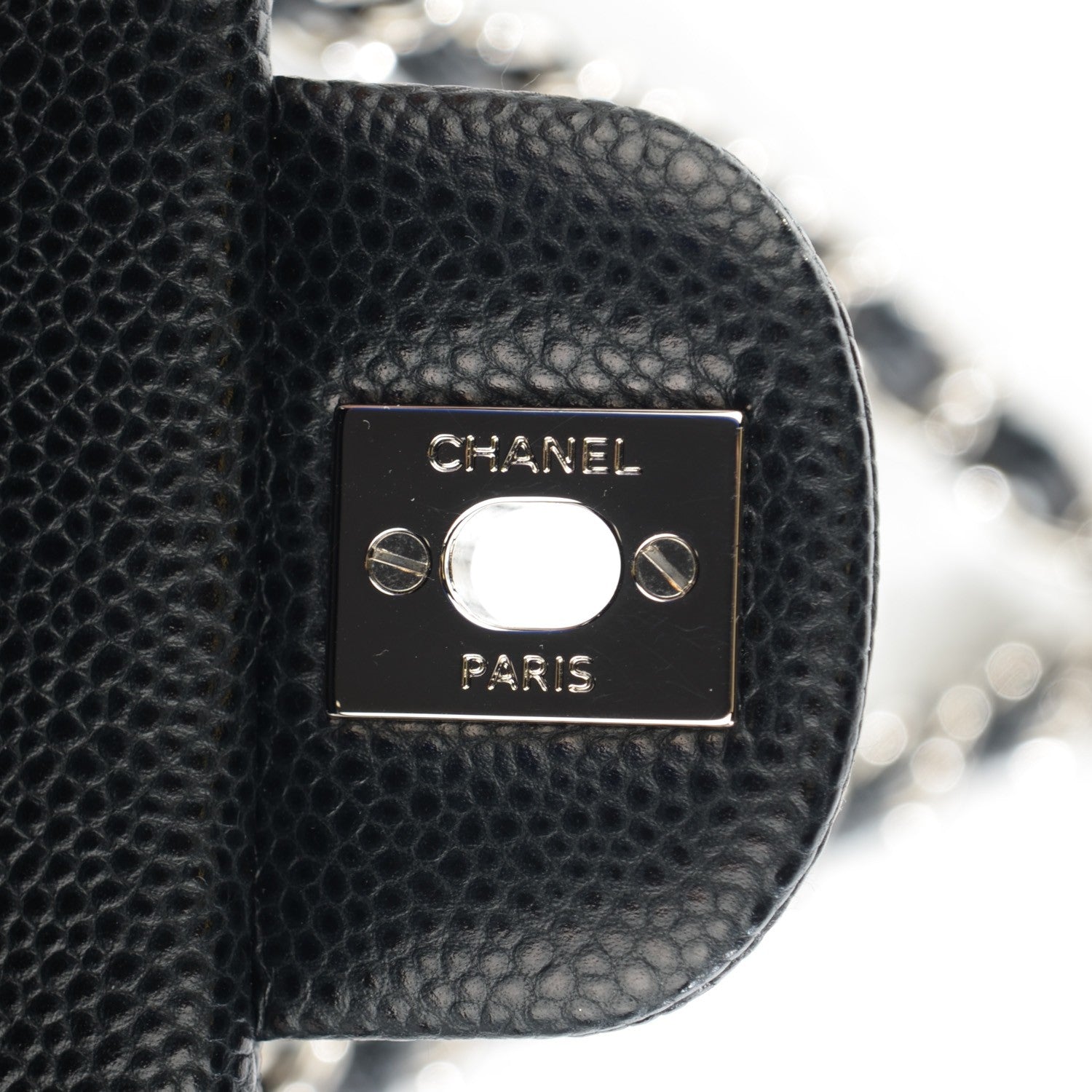 Chanel Caviar Quilted Mini Rectangular Flap Black 8 of 8
