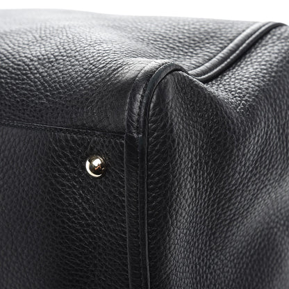 Gucci Pebbled Calfskin Medium Soho Shoulder Bag Black 11 of 11