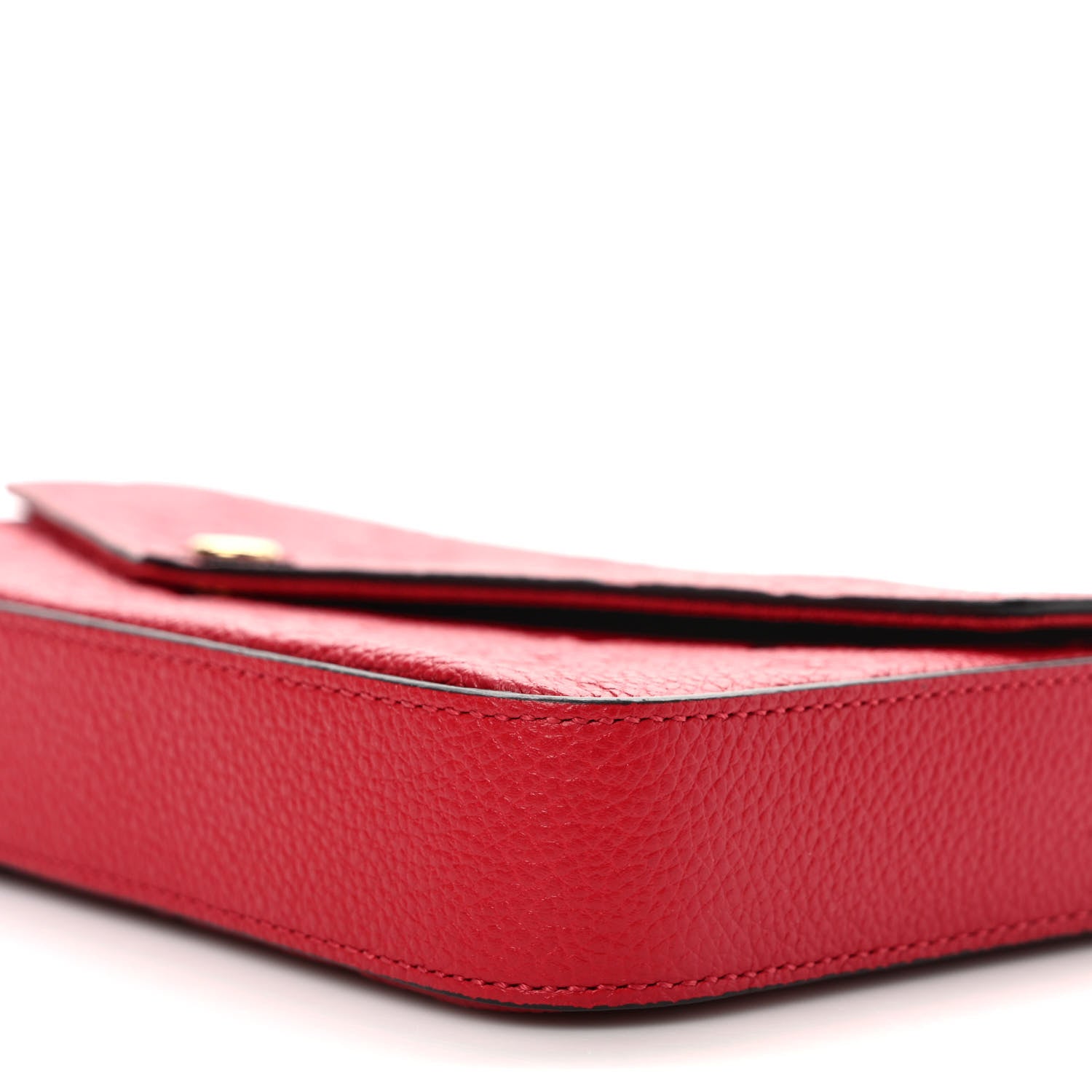 Louis Vuitton Empreinte Pochette Felicie Chain Wallet Scarlet 9 of 10