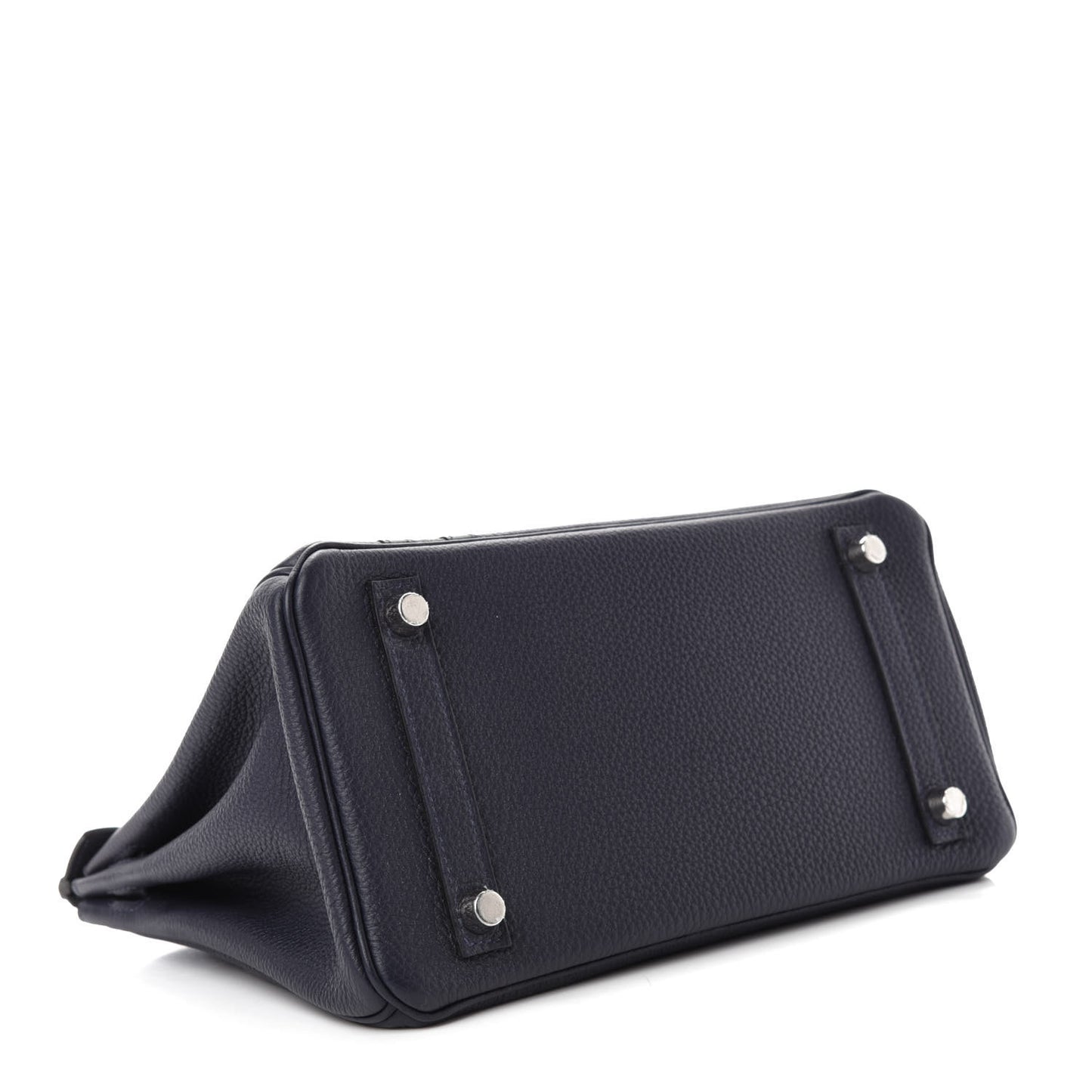 Togo Swift Officier Birkin 25 Bleu Nuit Vert Cypress