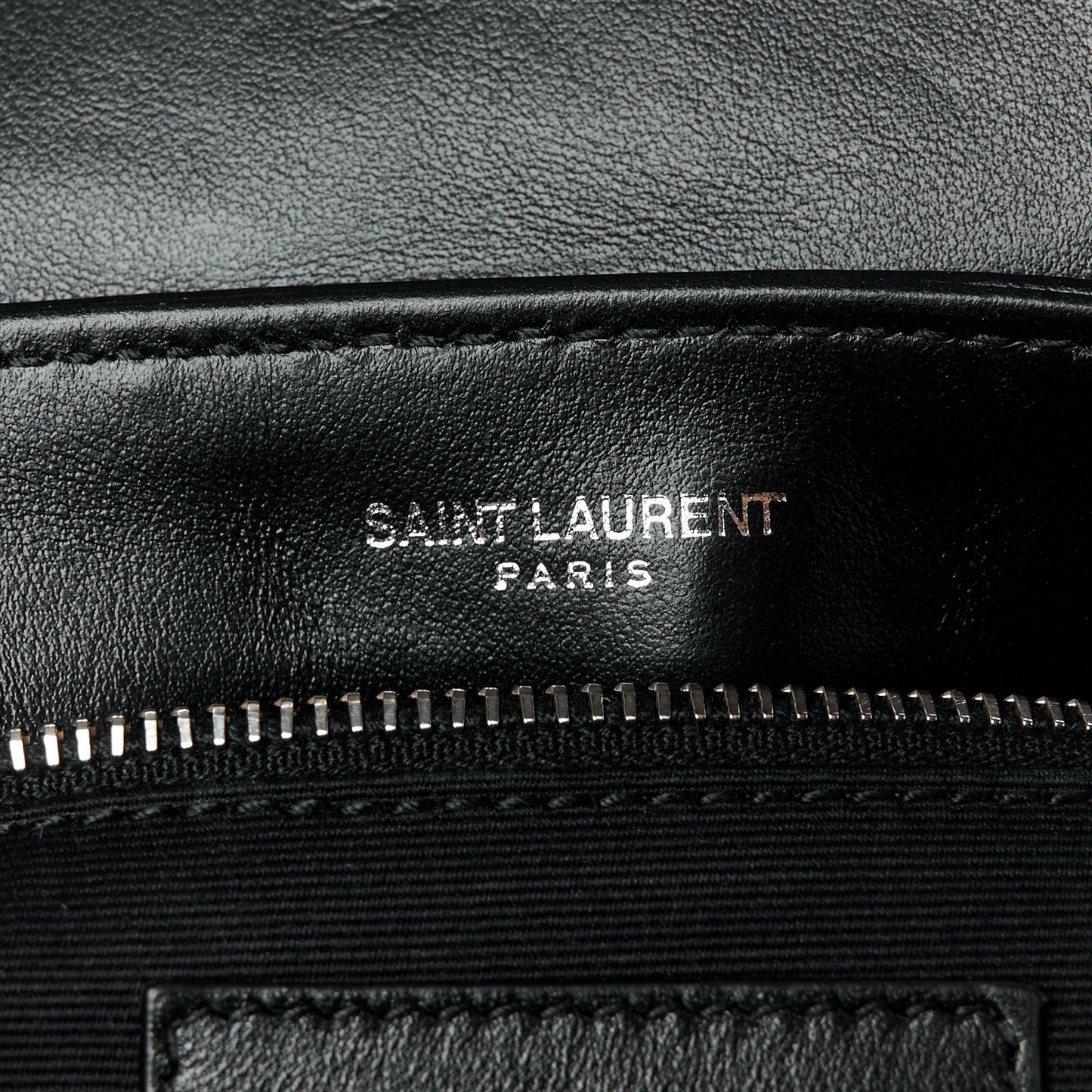 Calfskin Y Quilted Monogram Toy Loulou Crossbody Bag Black