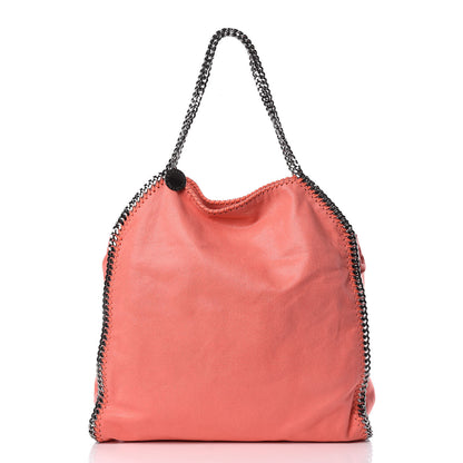 Stella McCartney Shaggy Deer Big Falabella Tote Coral 3 of 12