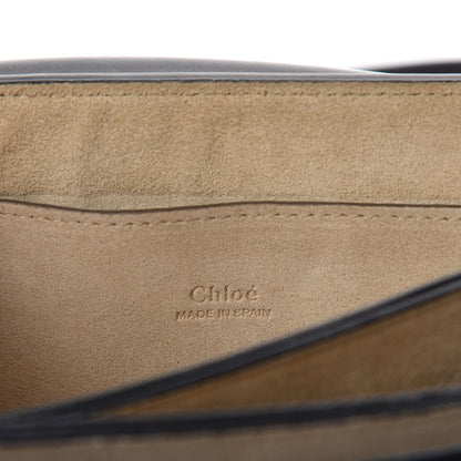 Chloe Suede Calfskin Small Faye Shoulder Bag Black 8 of 9