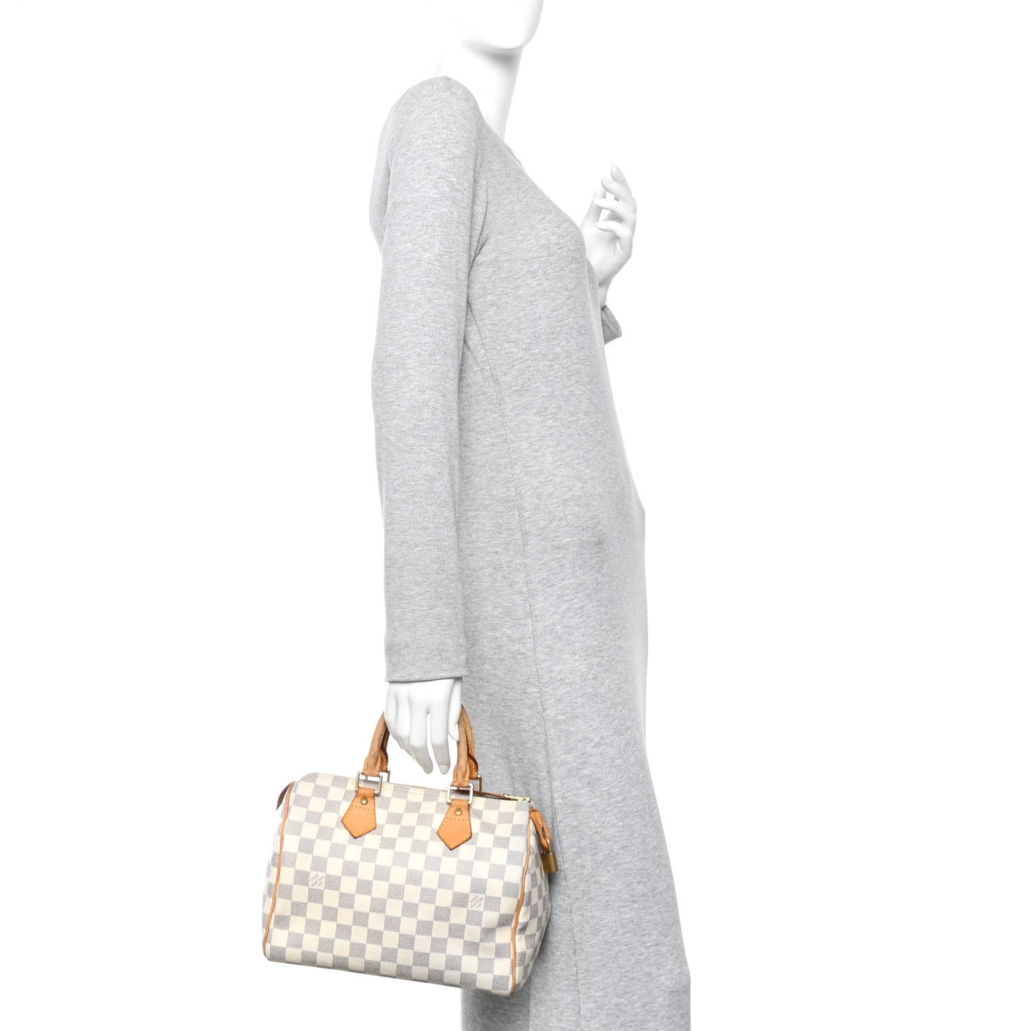 Louis Vuitton Damier Azur Speedy 25 2 of 10