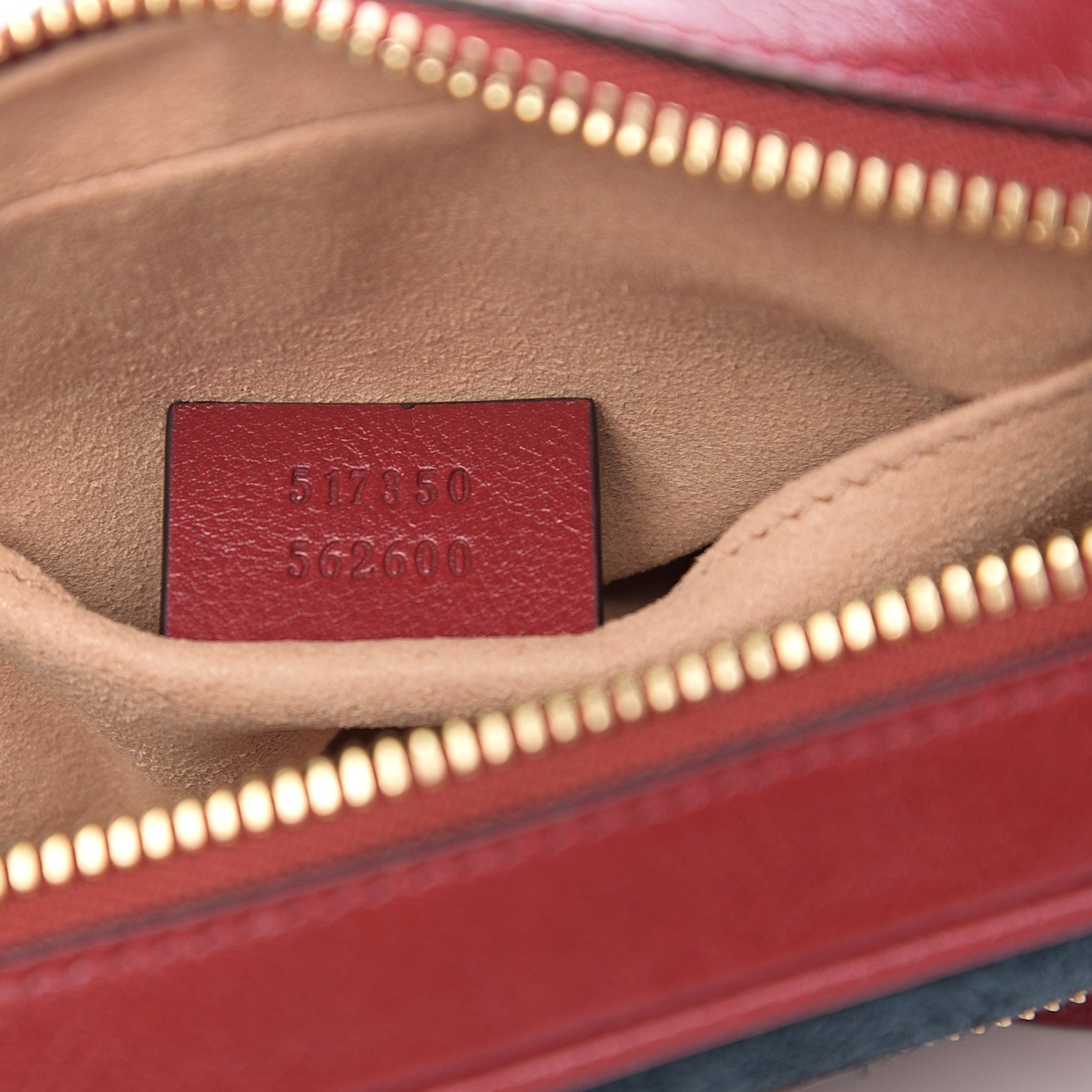 Gucci Suede Calfskin Web Mini Ophidia Shoulder Bag New Blue Romantic Cherry 6 of 9