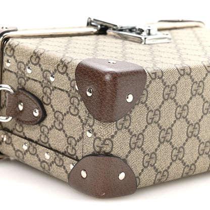Gucci GG Supreme Monogram Globe-Trotter Beauty Case Brown 9 of 10