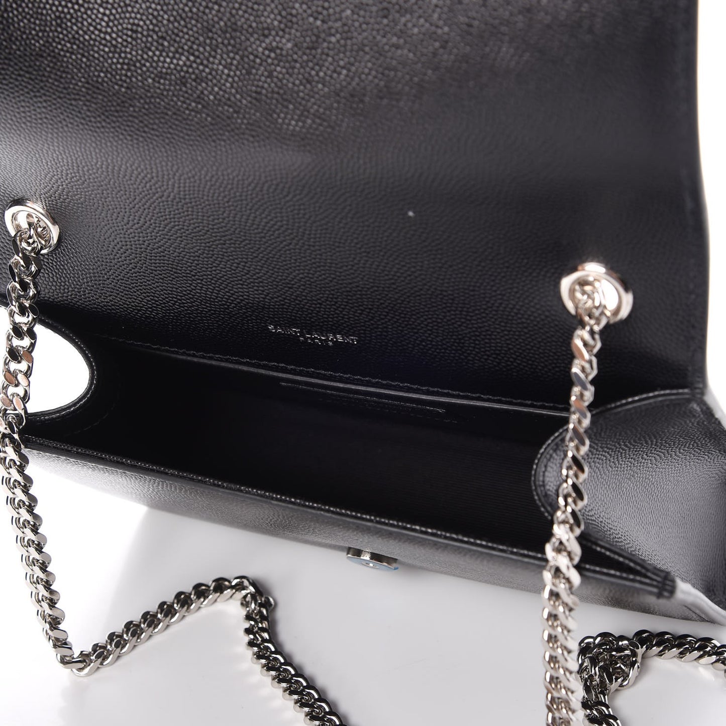 Grain De Poudre Small Monogram Kate Satchel Black