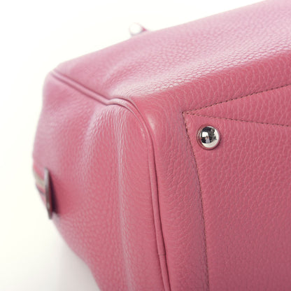 Hermes Taurillon Clemence Victoria II 35 Bois de Rose 13 of 14