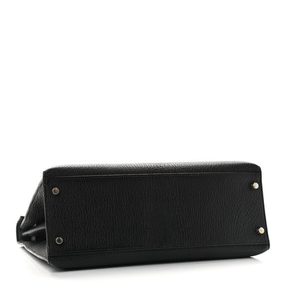Hermes Chevre De Coromandel Kelly Sellier 32 Black 4 of 9