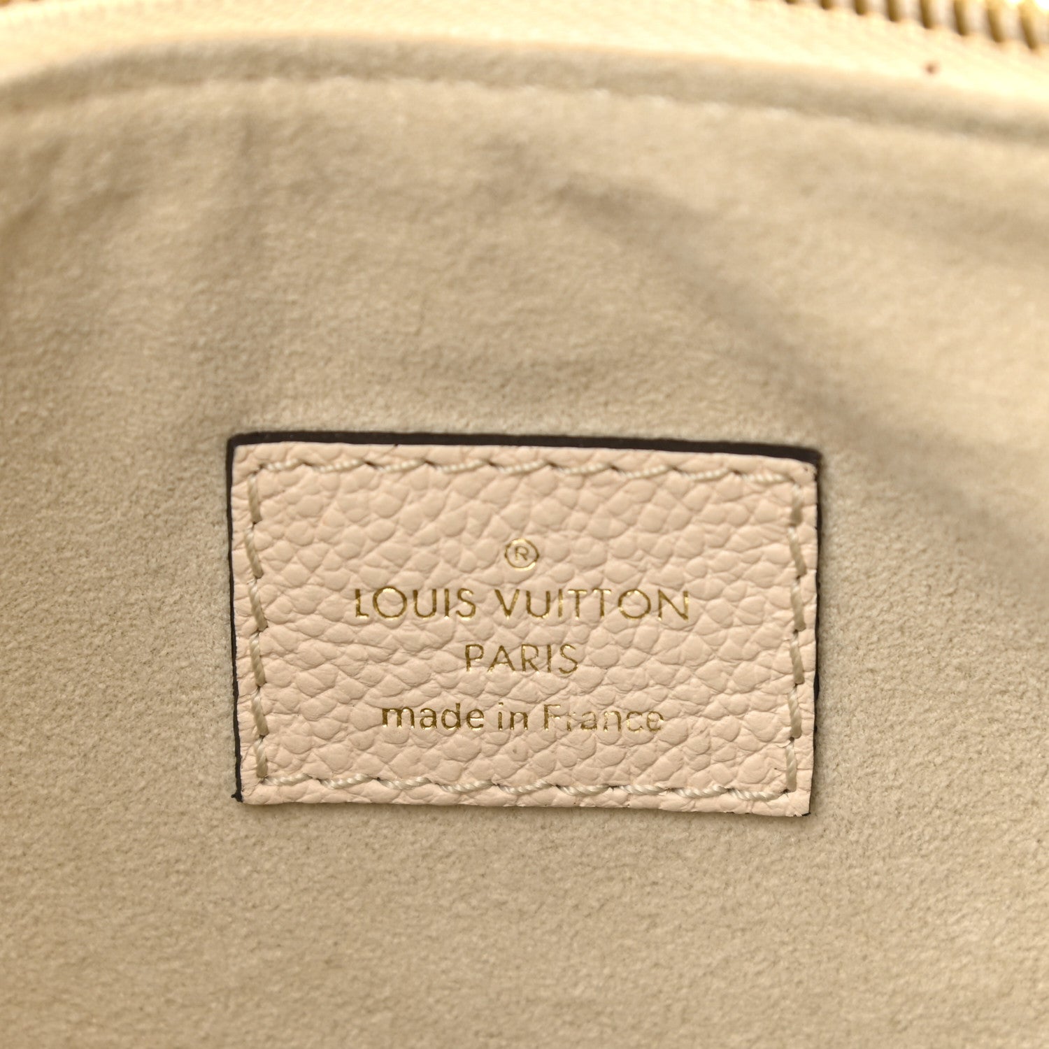 Louis Vuitton Empreinte Monogram Giant By The Pool Marshmallow Hobo Cream Saffron 6 of 11