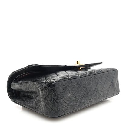 Chanel Caviar Quilted Medium Double Flap Black 4 of 10
