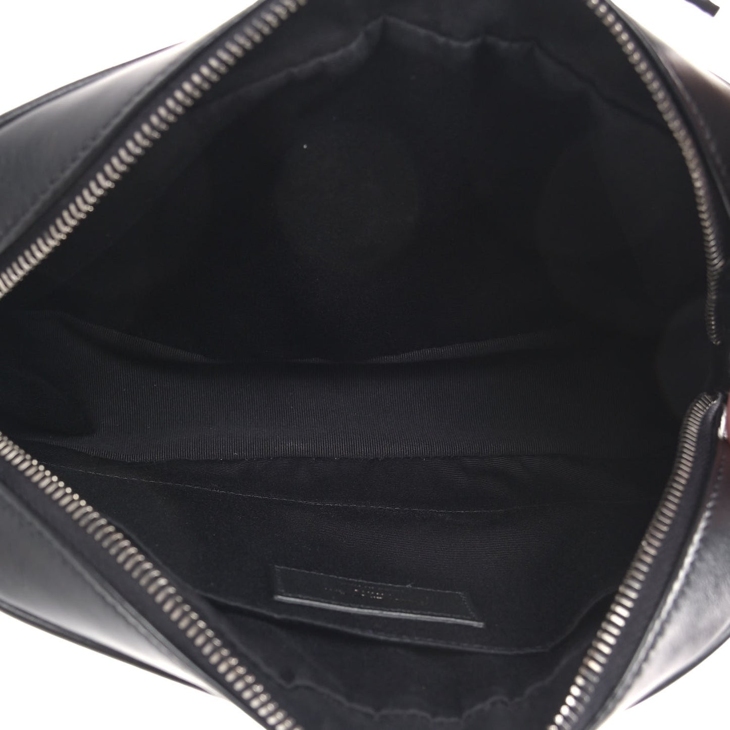 Calfskin Matelasse Monogram Lou Camera Bag Black