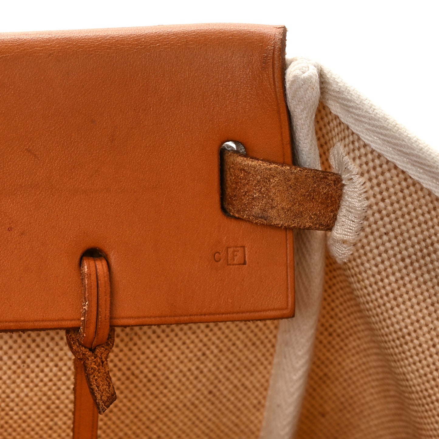 Toile Vache Hunter Herbag Cabas MM Natural