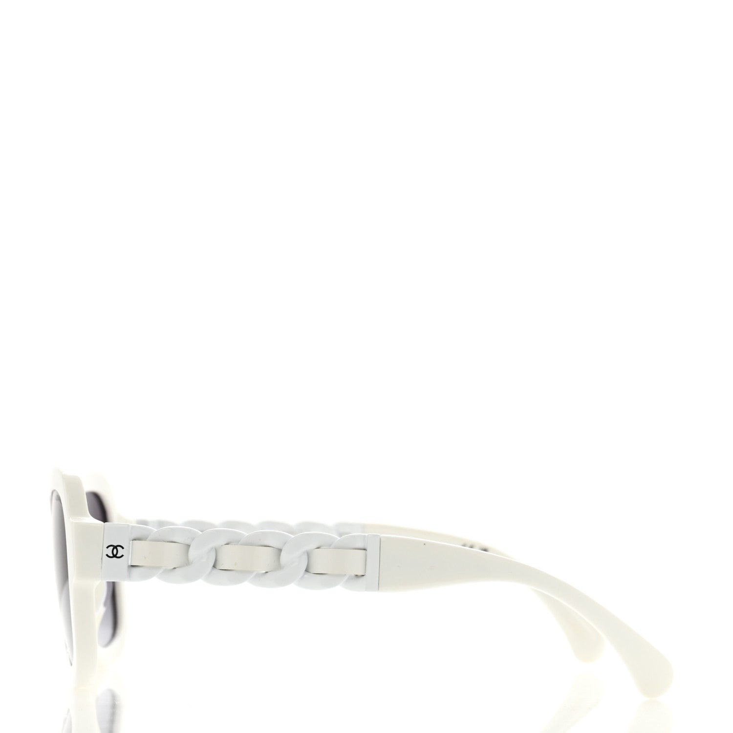 Chanel Acetate Chain Sunglasses 5465-Q White 3 of 8
