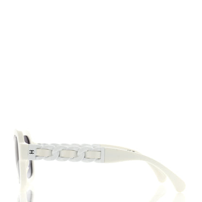 Chanel Acetate Chain Sunglasses 5465-Q White 3 of 8