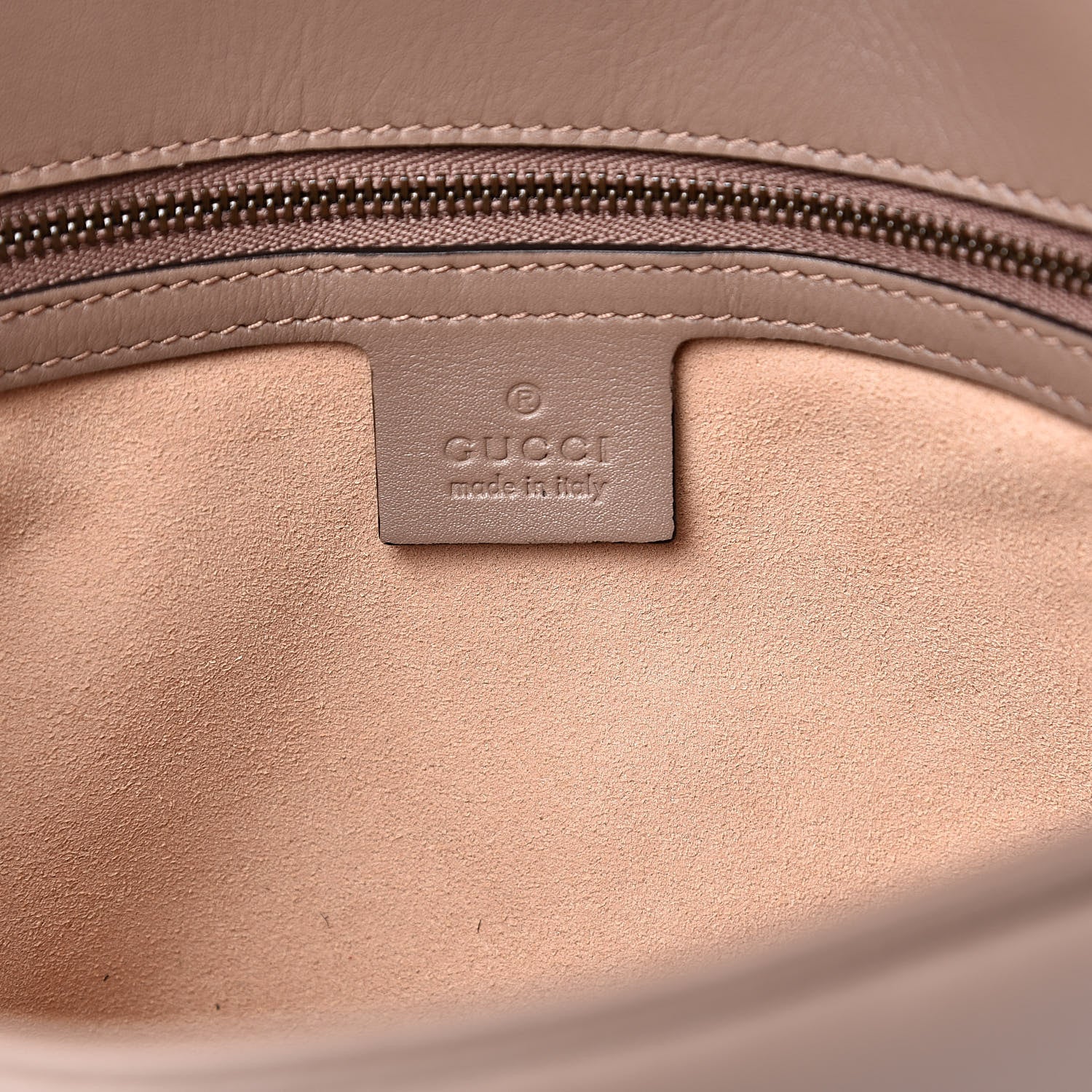 Gucci Calfskin Matelasse Medium GG Marmont Shoulder Bag Porcelain Rose 6 of 11