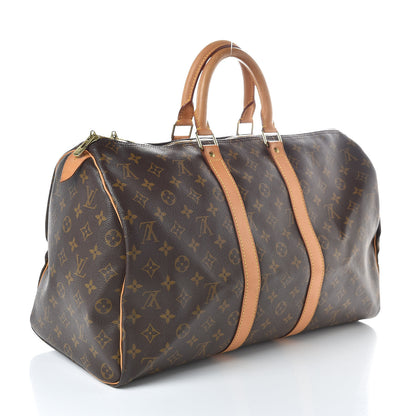 Louis Vuitton Monogram Keepall 45 3 of 11
