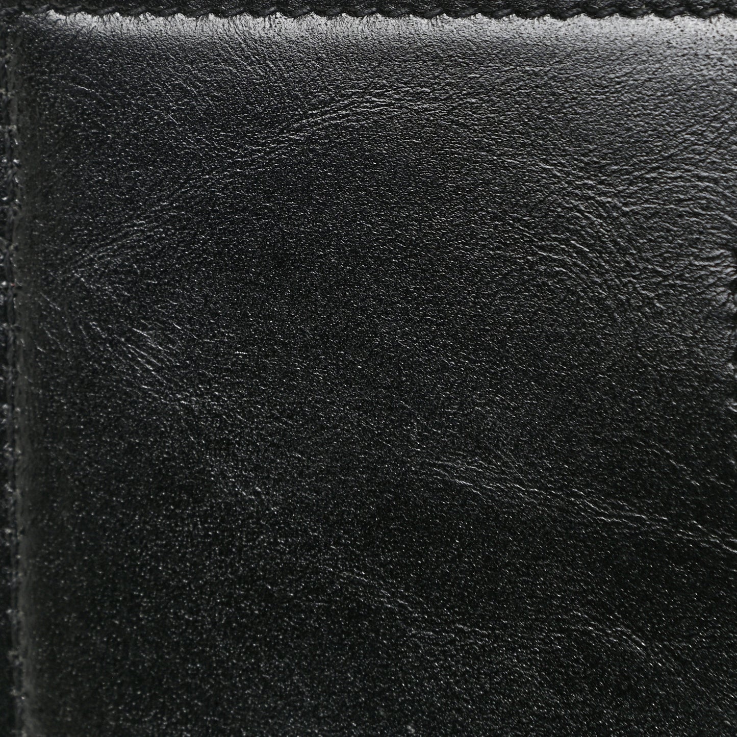 Calfskin Fetiche Long Clutch Black