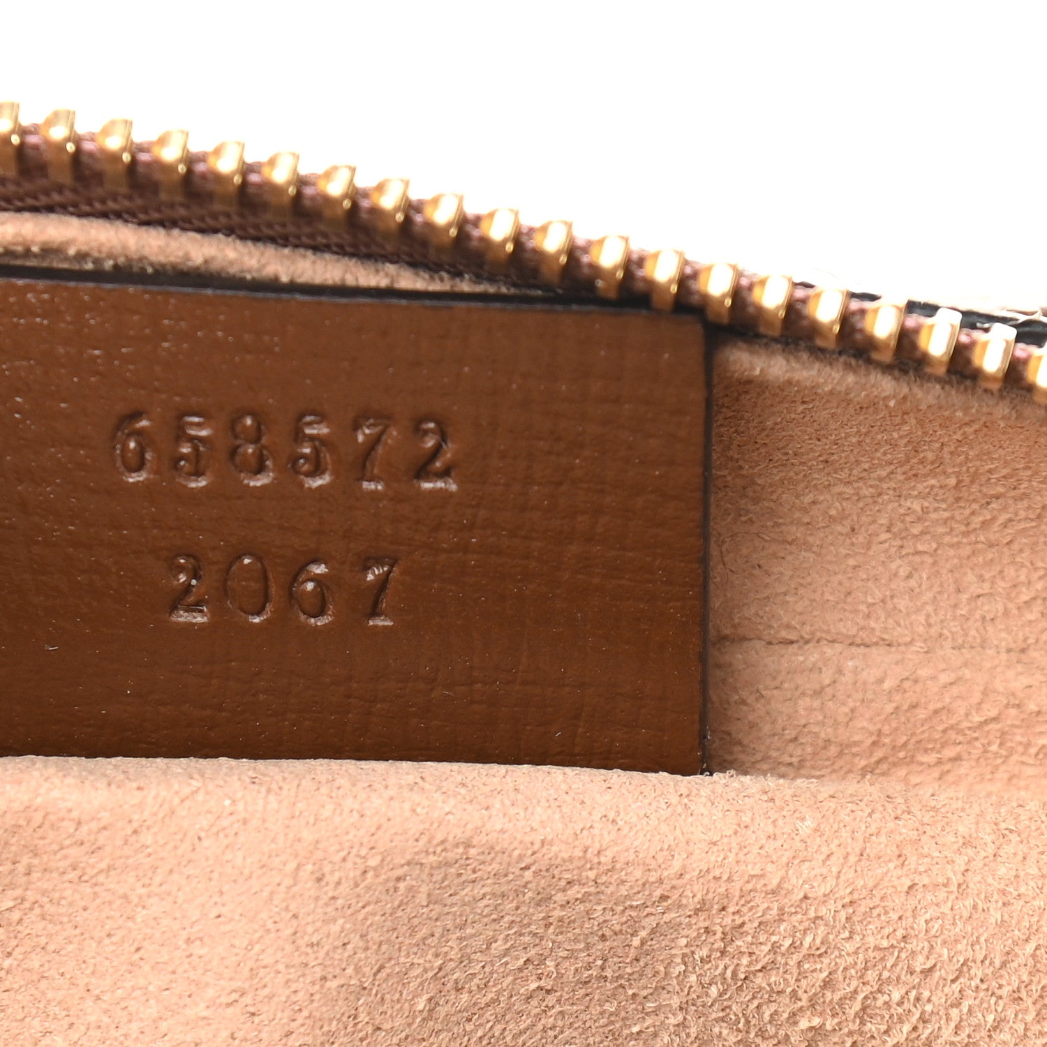 Gucci GG Supreme Monogram Azalea Calfskin Mini Retro Interlocking G Shoulder Bag Beige Ebony Brown Sugar 7 of 9