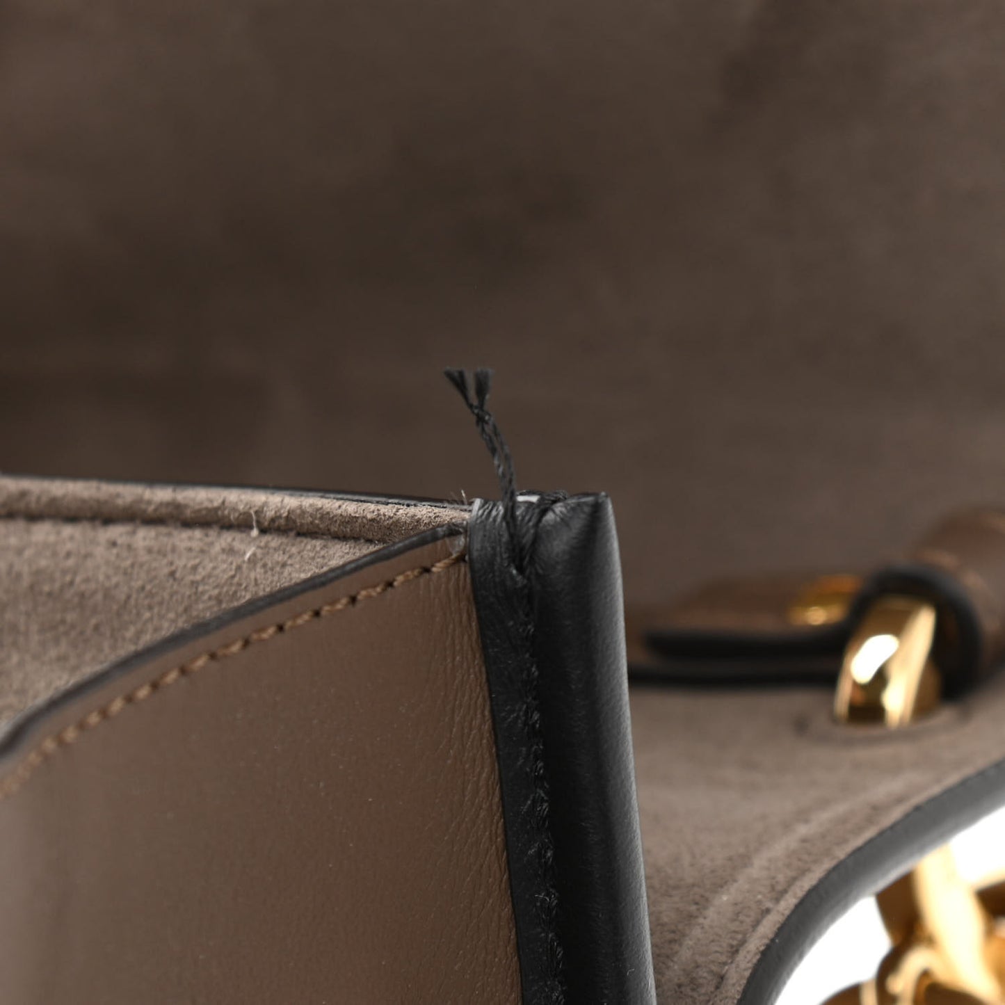 Vitello Century F is Fendi Bi-Color FF 1974 Embossed Kan I Shoulder Bag Maya Black