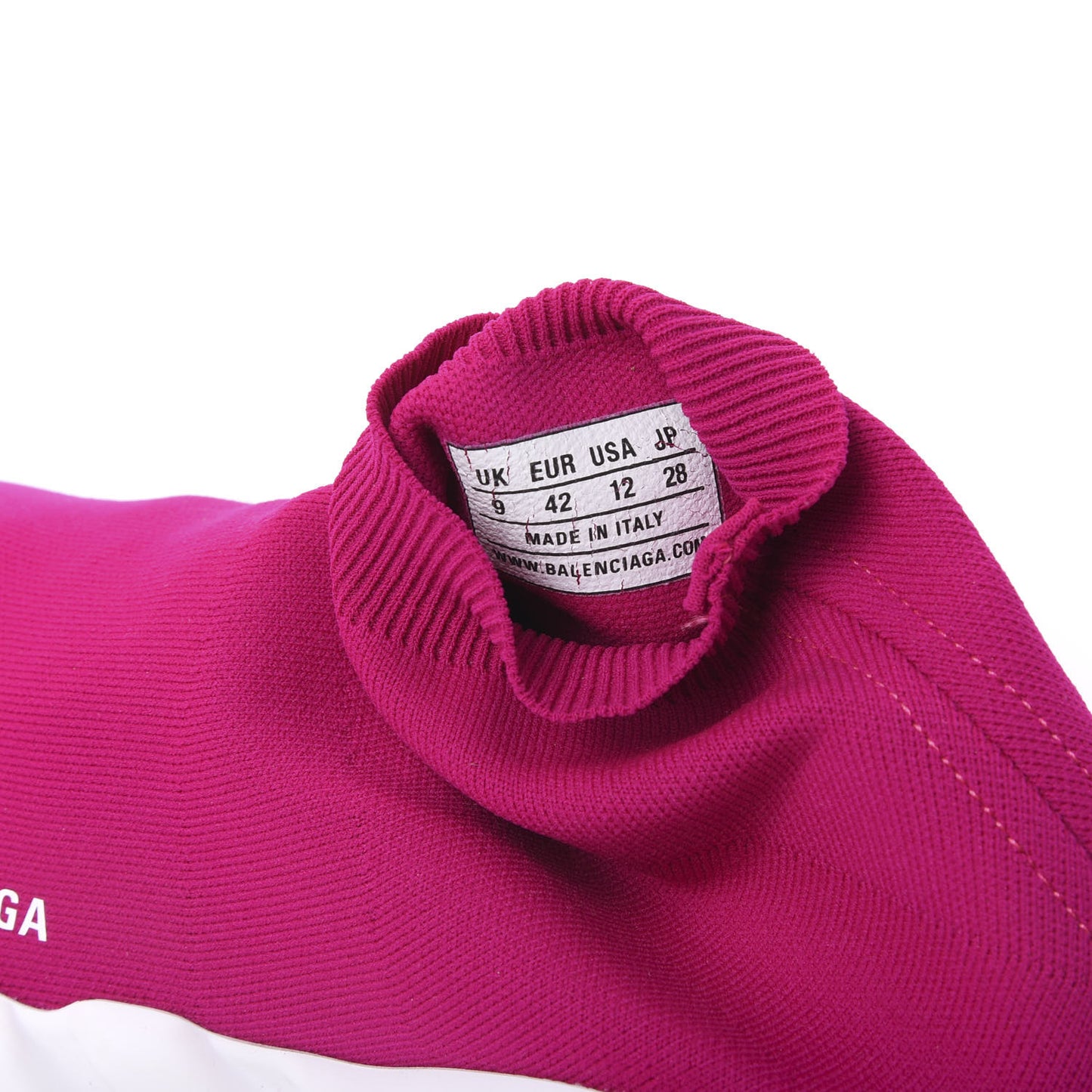Neoprene Knit Womens Speed Sneakers 42 Rose Fuchsia