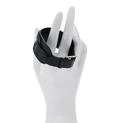 Hermes Swift Etriviere Bracelet T5 Black Bleu De Prusse 2 of 5