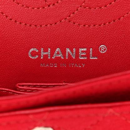 Chanel Jersey Quilted 2.55 Reissue East West Flap Red 6 of 11