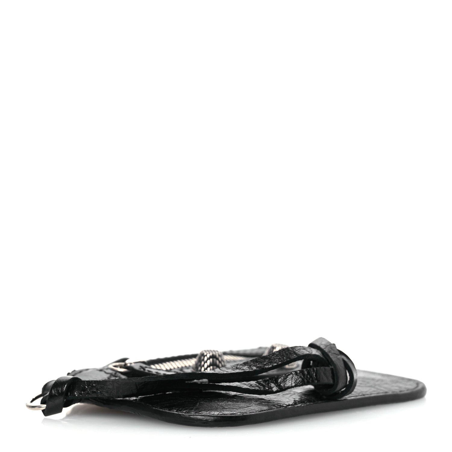 Balenciaga Angeau Arena Le Cagole Coin Card Holder Black 4 of 7