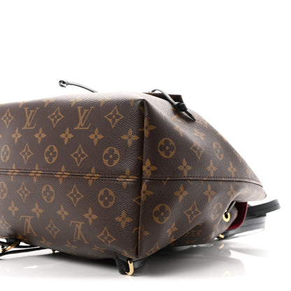 Louis Vuitton Monogram Montsouris PM Black 8 of 9