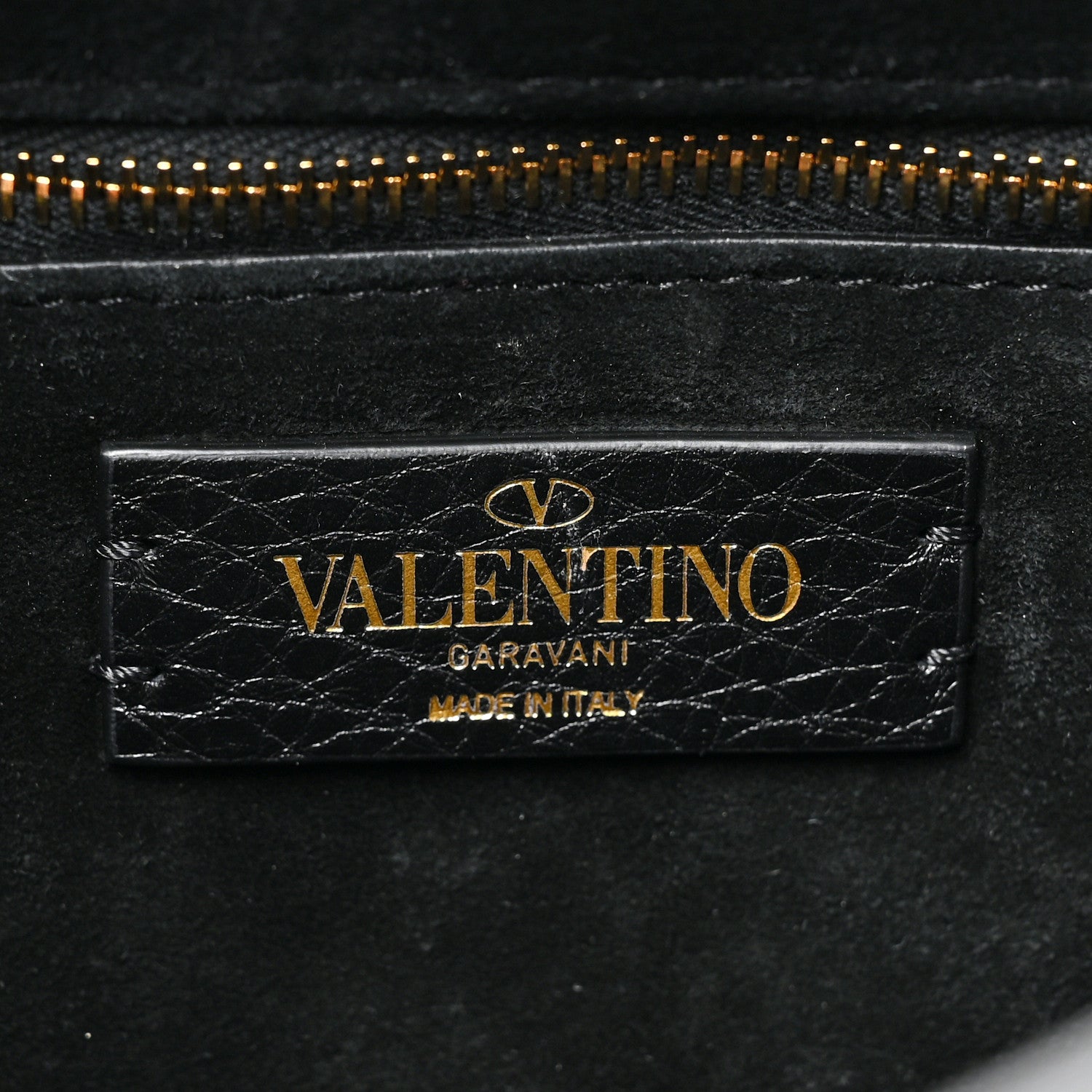 Valentino Garavani Grained Calfskin Large Roman Stud Shoulder Bag Black 6 of 8