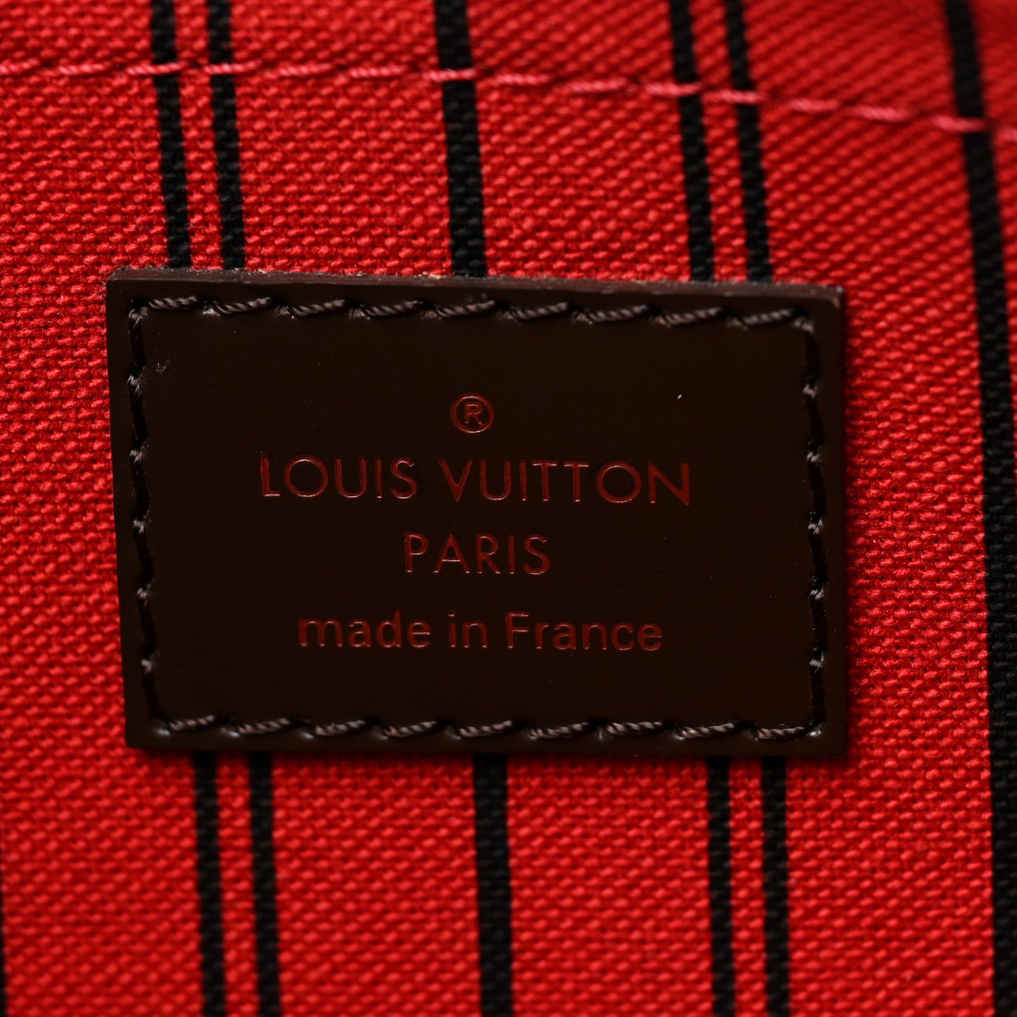 Damier Ebene Neverfull MM GM Pochette