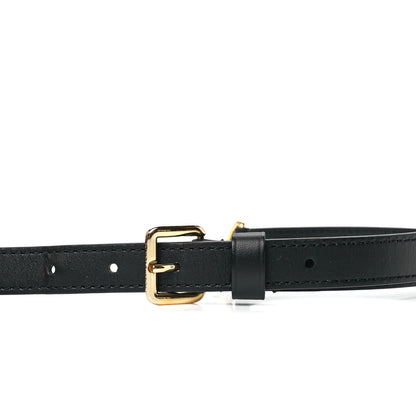 Louis Vuitton Calfskin 16mm Adjustable Shoulder Strap Black 3 of 3
