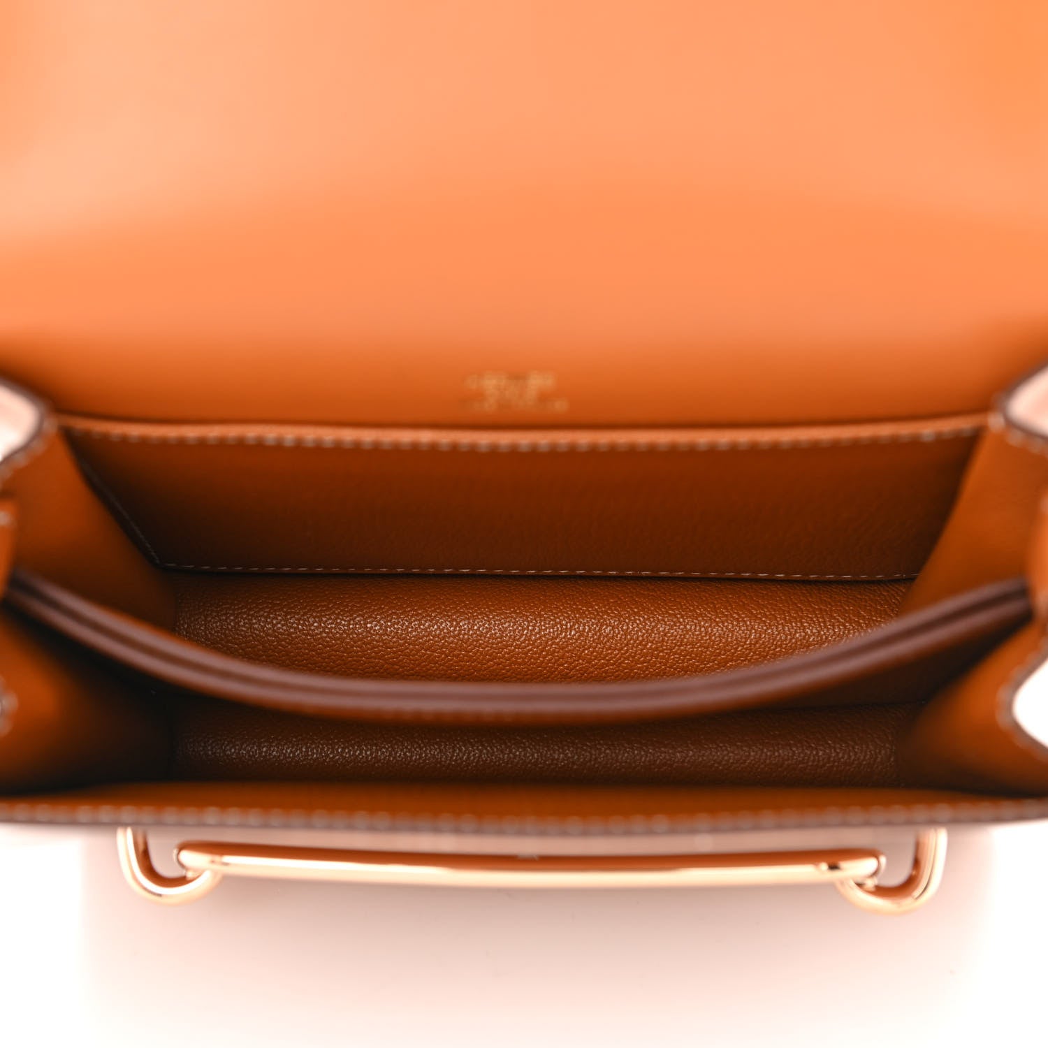 Hermes Veau Butler Mini Sac Roulis Natural Sable 4 of 11