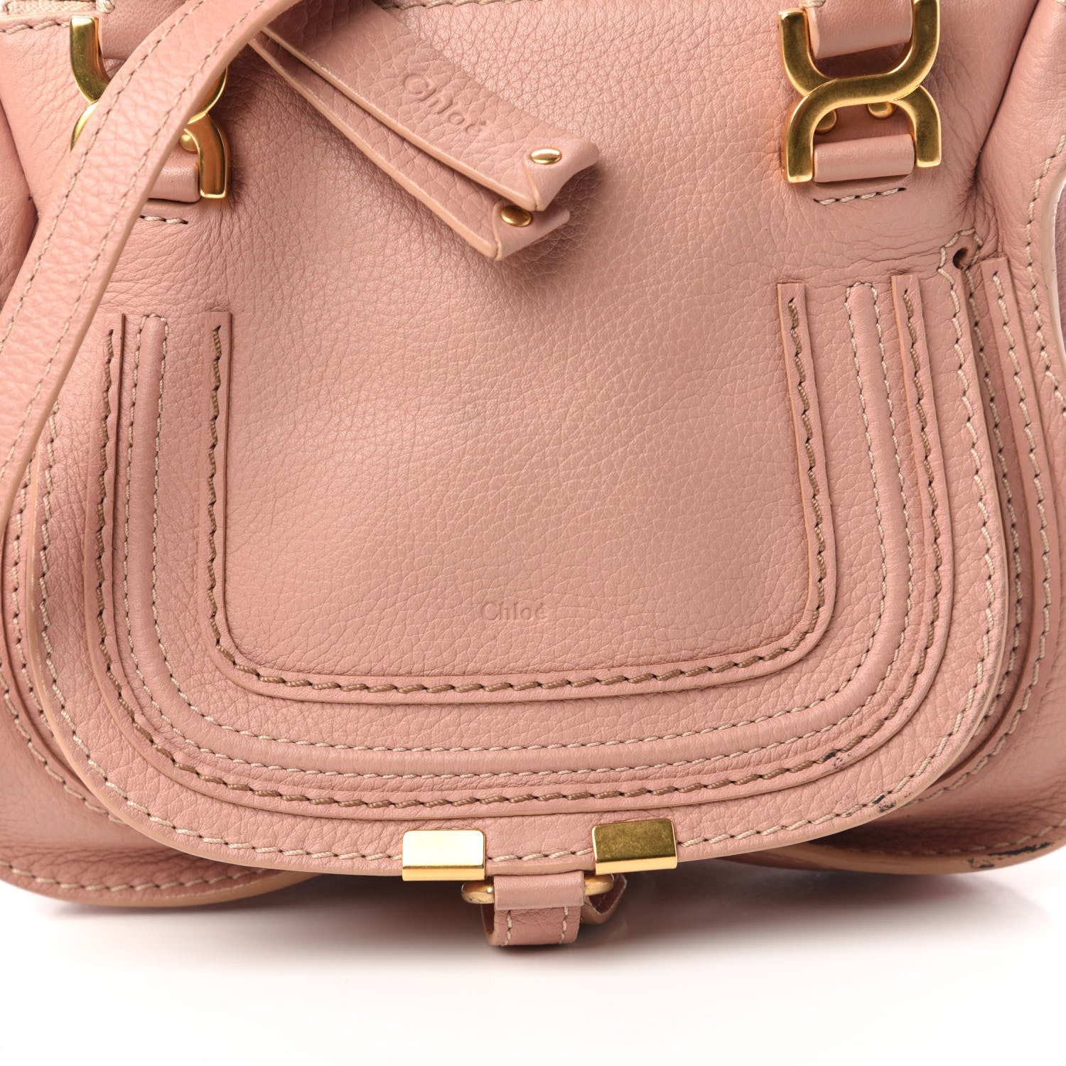 Chloe Calfskin Mini Marcie Satchel Light Pink 10 of 11
