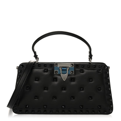 Valentino Garavani Rockstud Spike Shoulder Bag Black 1 of 10