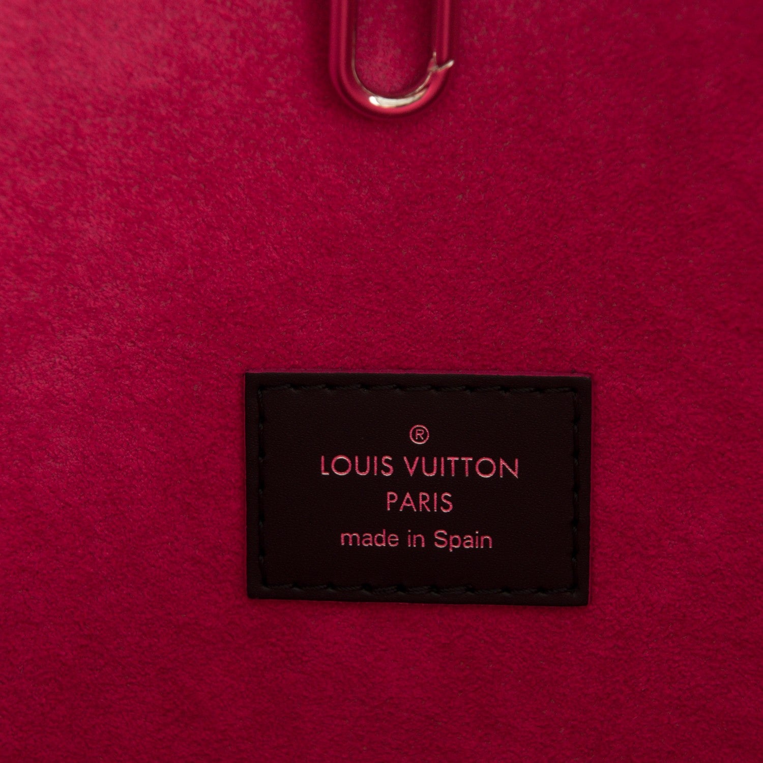 Louis Vuitton Epi Neverfull MM Black Hot Pink 7 of 9