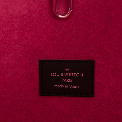 Louis Vuitton Epi Neverfull MM Black Hot Pink 7 of 9