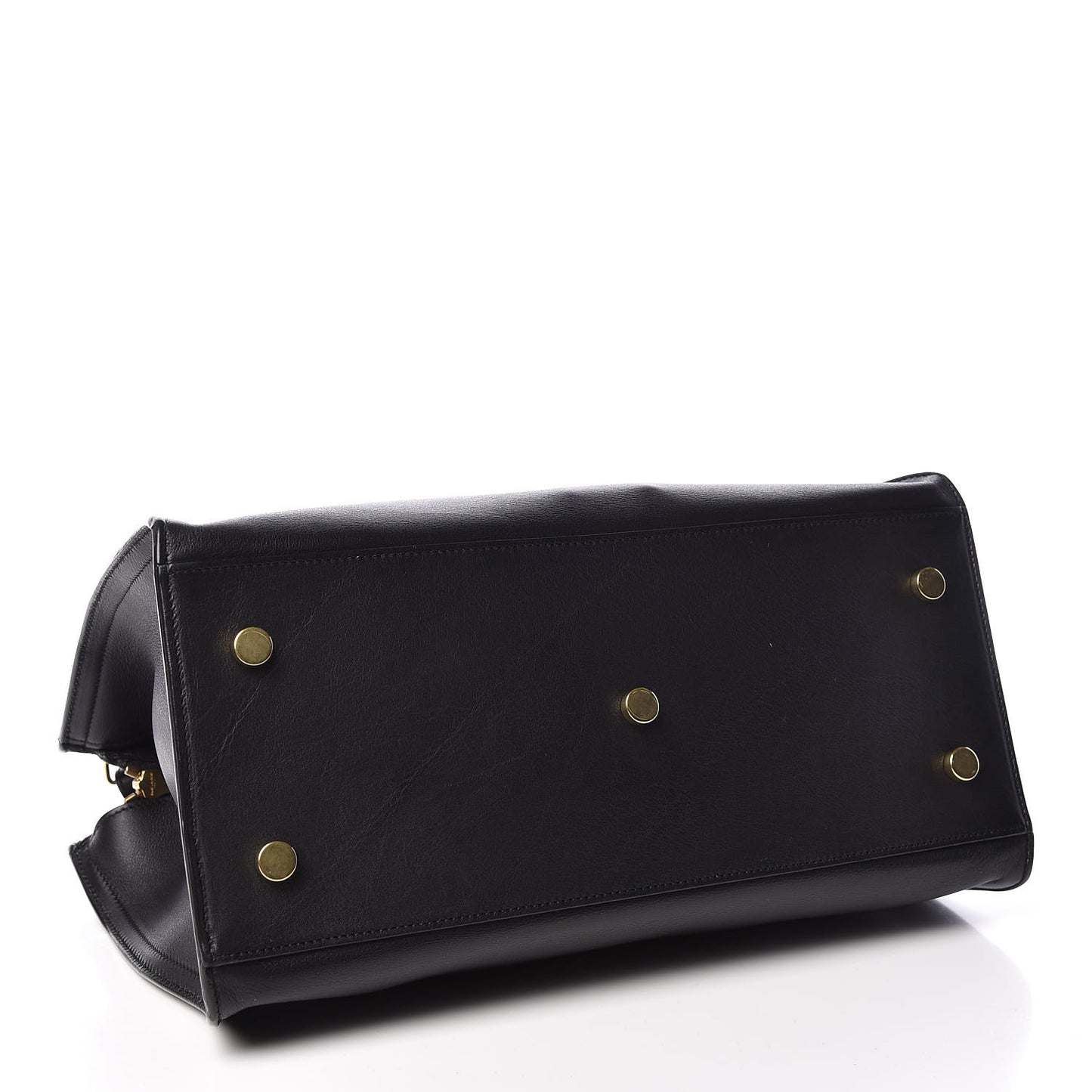 Smooth Calfskin Small Monogram Cabas Black
