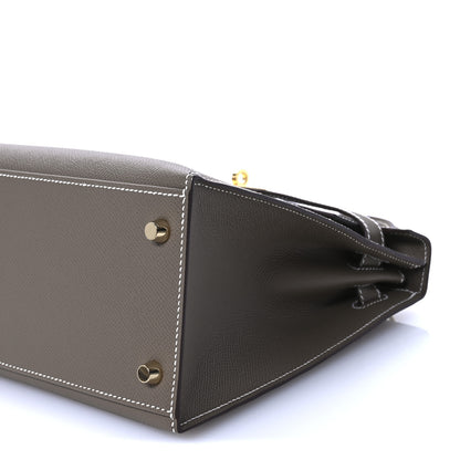 Hermes Epsom Kelly Sellier 28 Etoupe 10 of 11