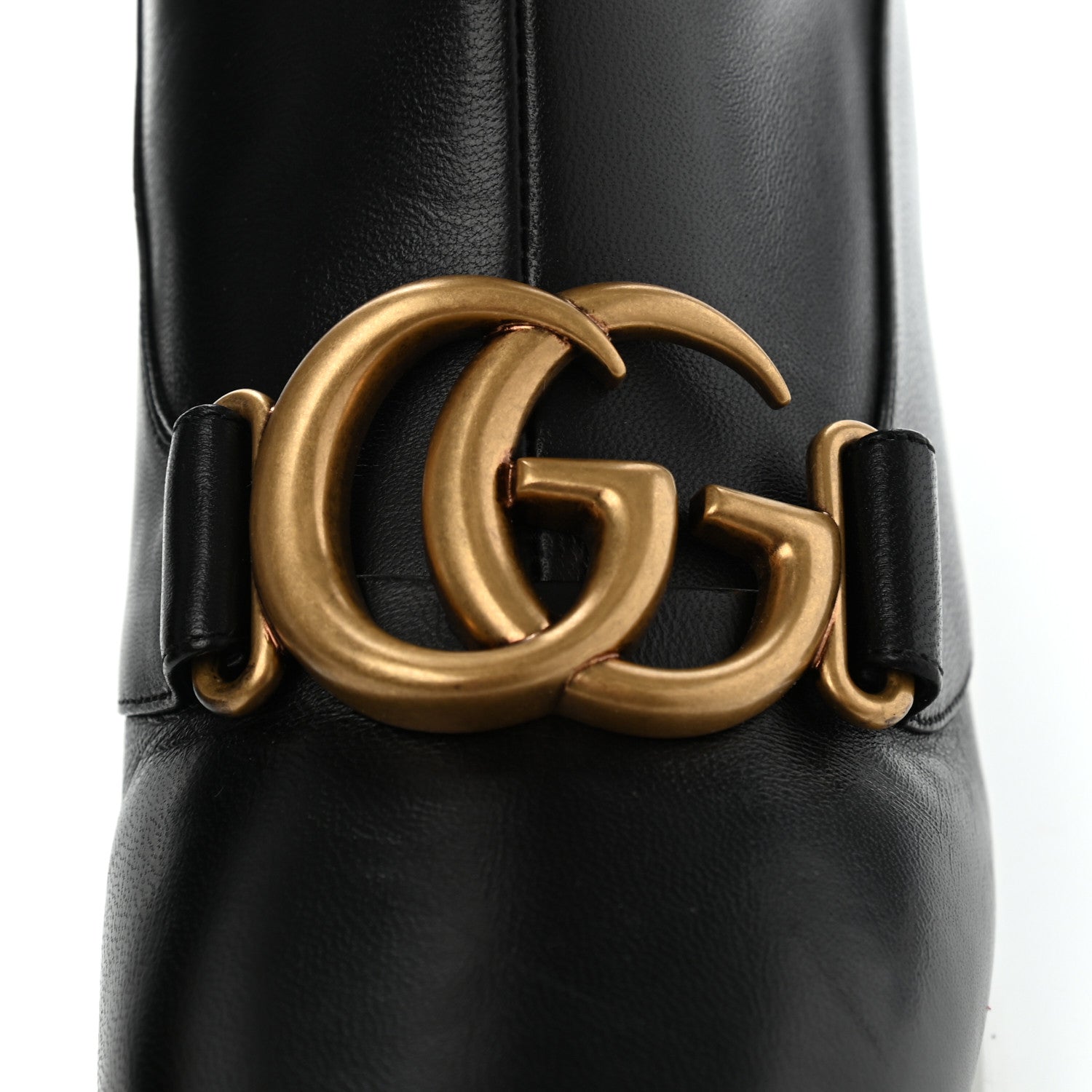 Gucci Malaga Kid GG Victoire 55mm Boots 39 Black 9 of 9