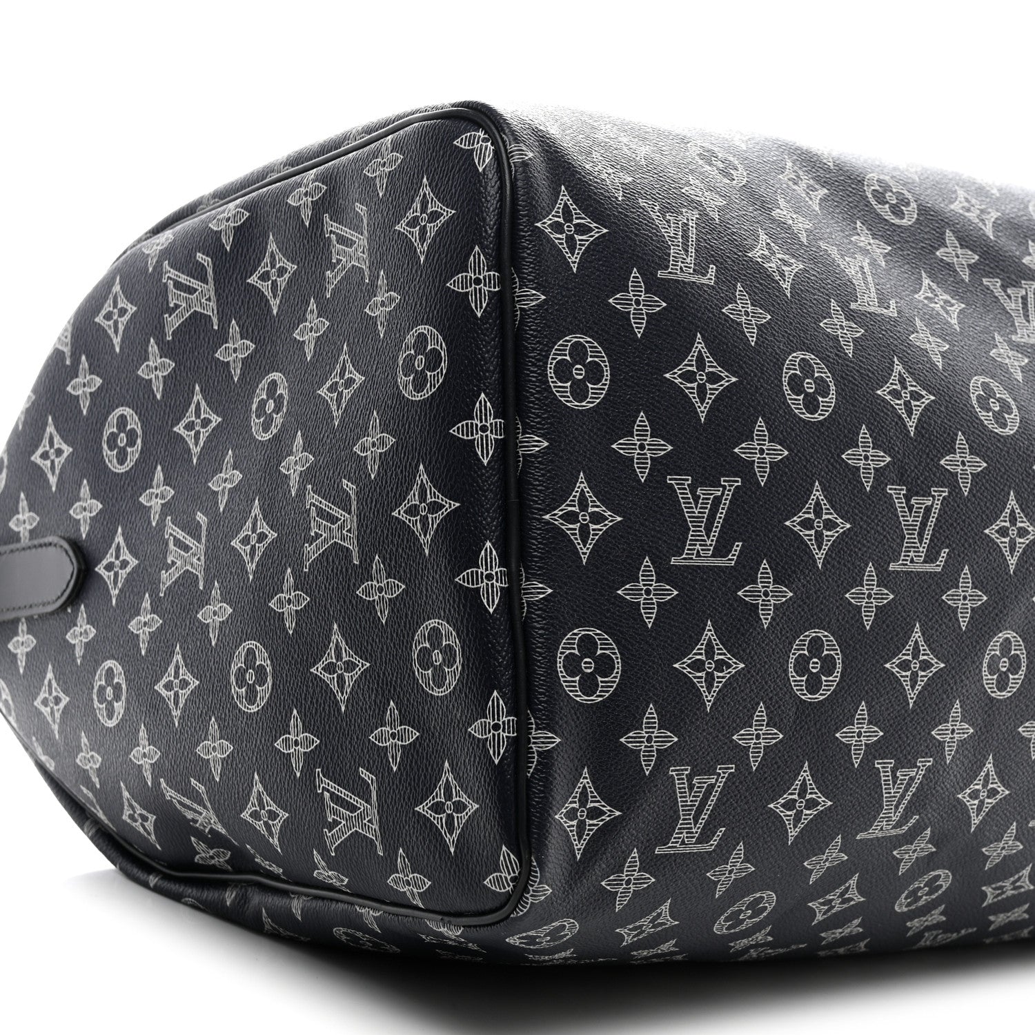Louis Vuitton Monogram Upside Down Keepall Bandouliere 50 Ink 8 of 9