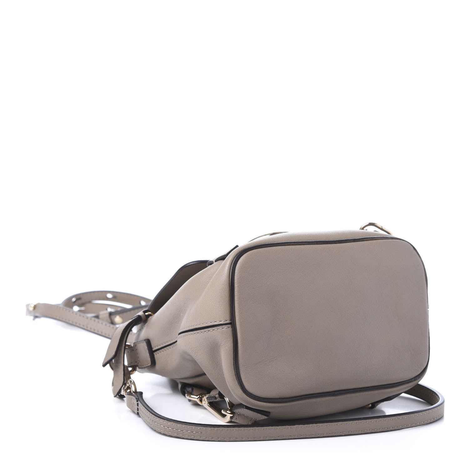 Chloe Suede Calfskin Mini Faye Backpack Motty Grey 3 of 11