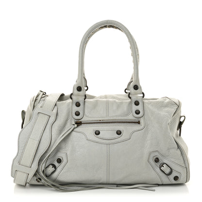 Balenciaga Agneau Classic Hardware Maxi Twiggy Gris Glace 1 of 18