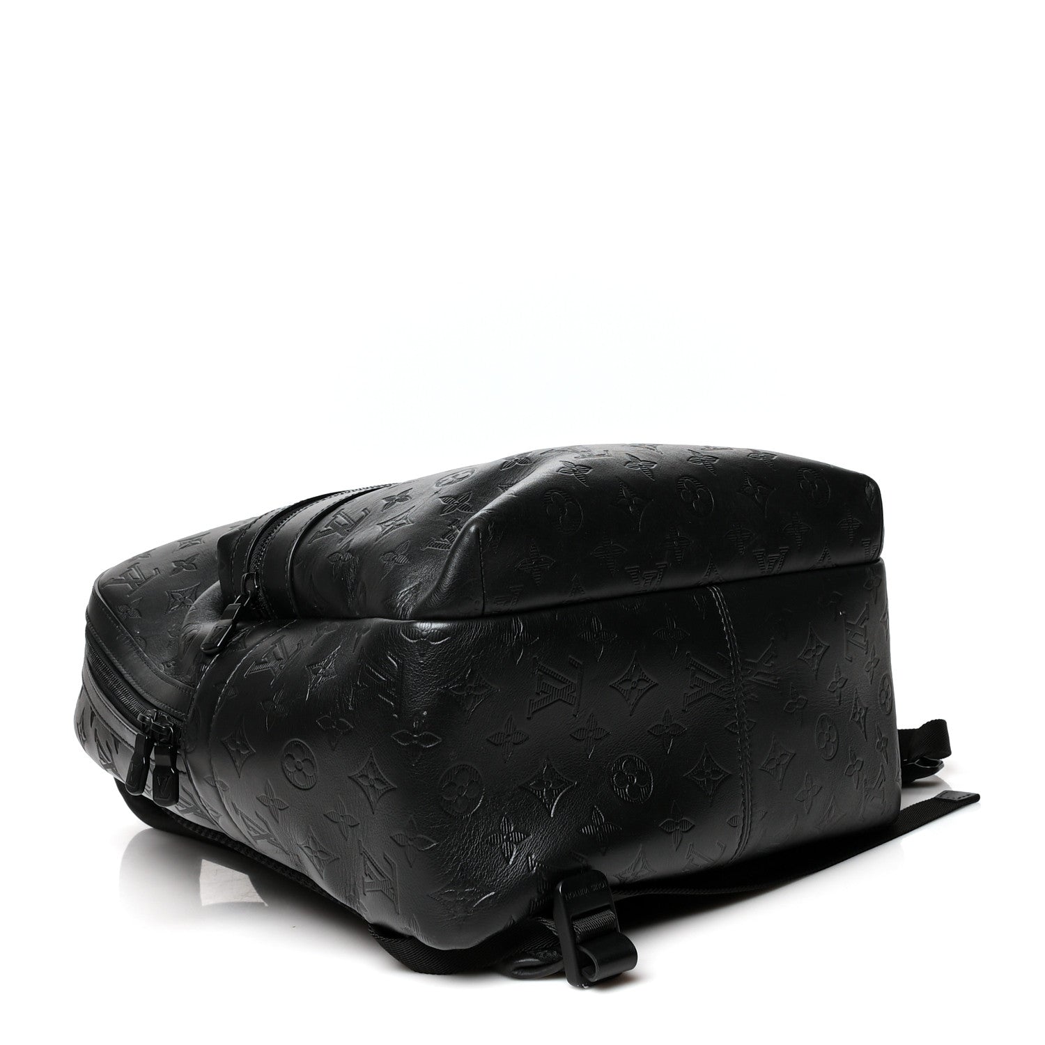 Louis Vuitton Calfskin Monogram Shadow Sprinter Backpack Black 4 of 15