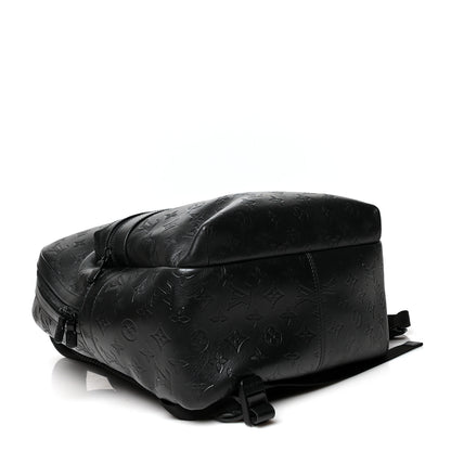 Louis Vuitton Calfskin Monogram Shadow Sprinter Backpack Black 4 of 15