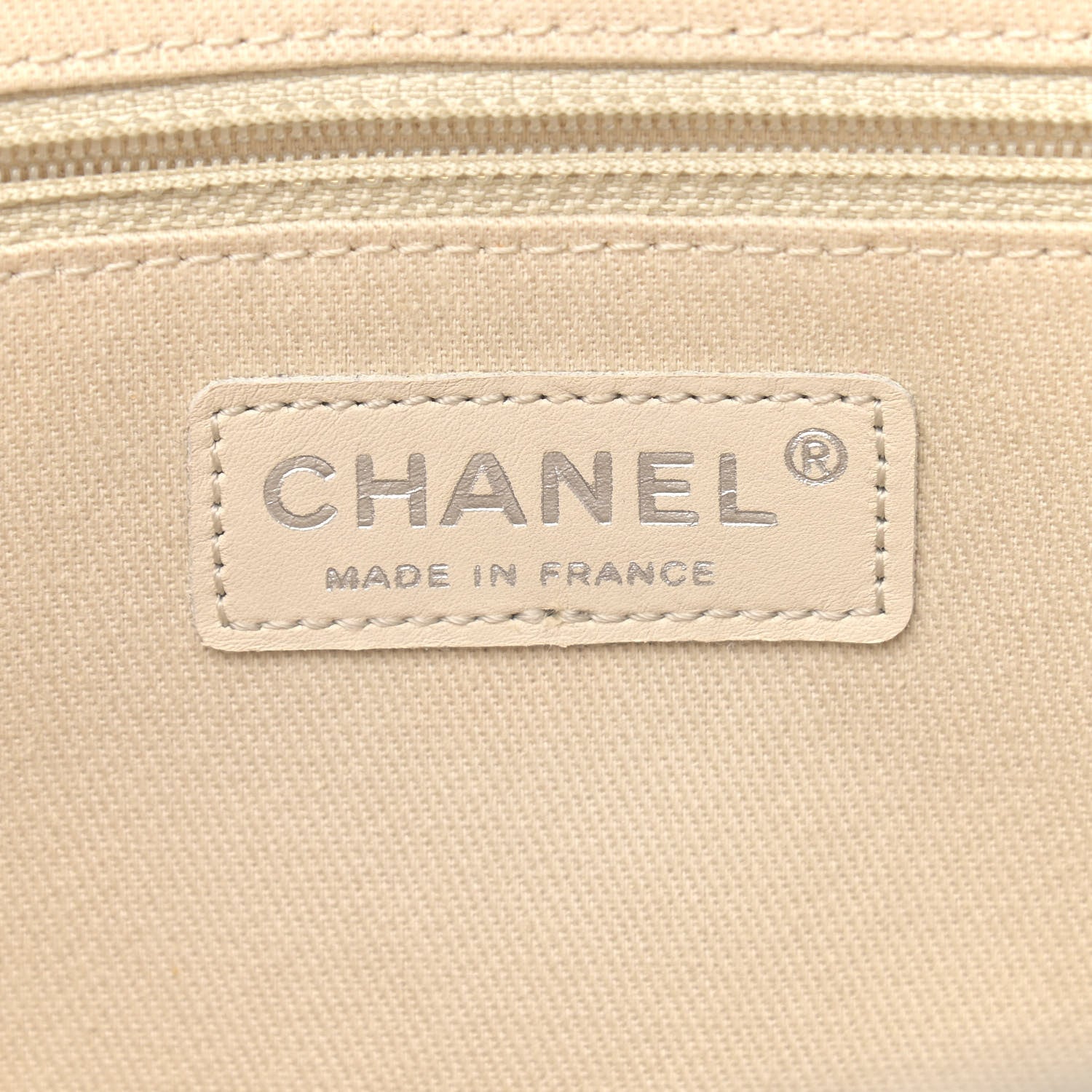 Chanel Vinyl Quilted In the Business Camera Case Light Grey 6 of 15
