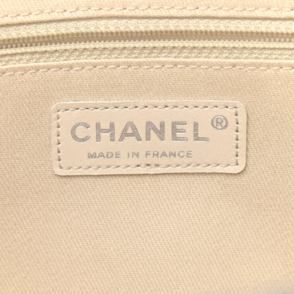 Chanel Vinyl Quilted In the Business Camera Case Light Grey 6 of 15