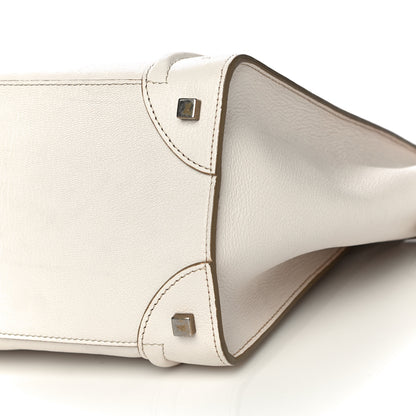 Celine Goatskin Mini Luggage White 9 of 33